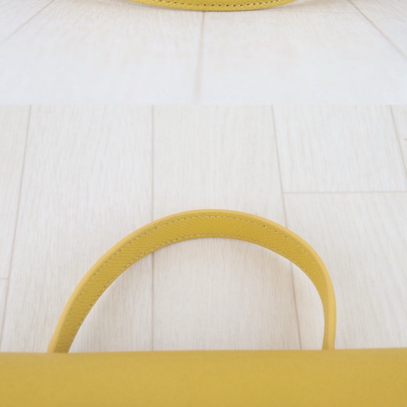 Celine belt nano 檸檬黃鯰魚包-8