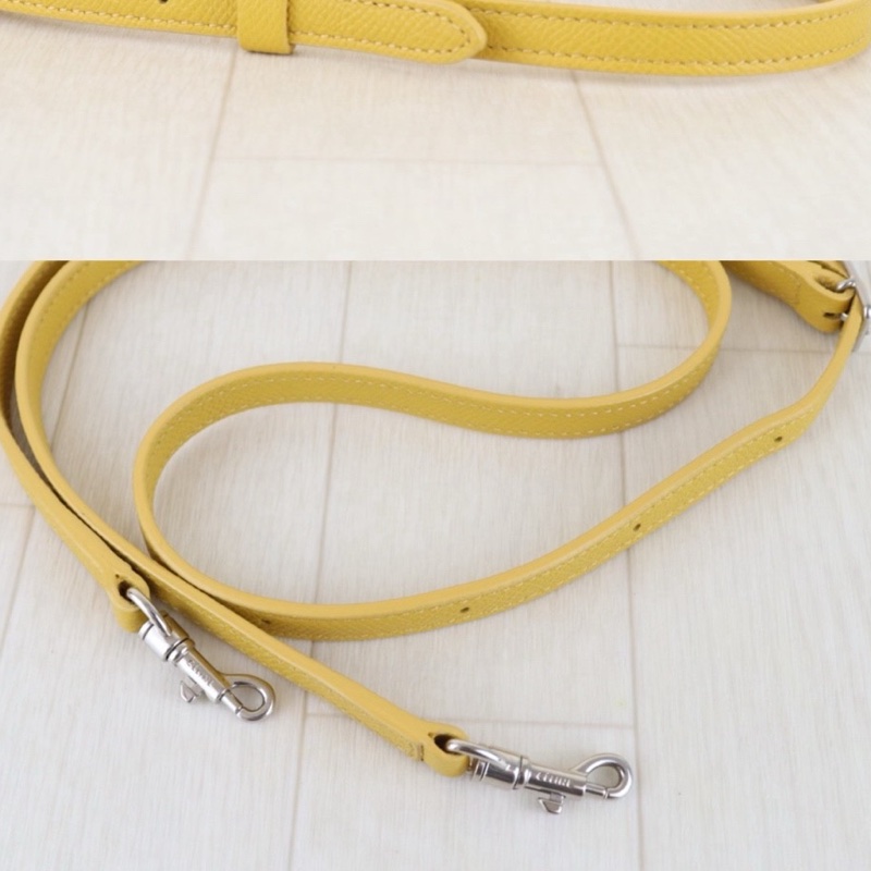 Celine belt nano 檸檬黃鯰魚包-12