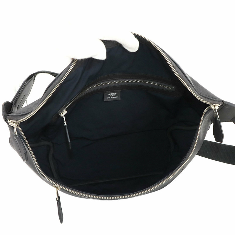 愛馬仕 Hermès City Slide Cross GM 腰包/斜背包 Evercolor Plon X 印花-5