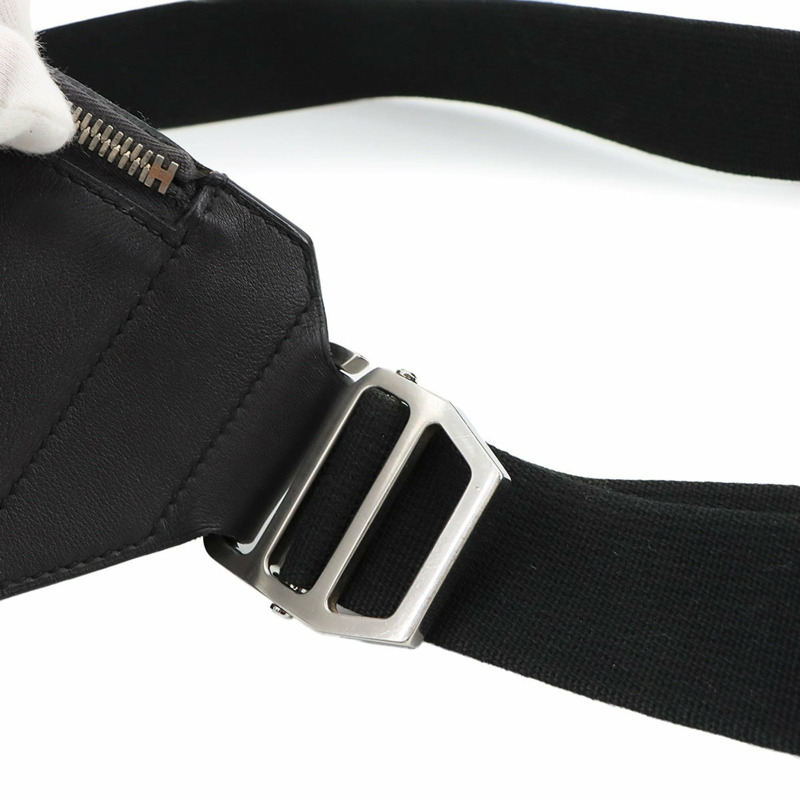 愛馬仕 Hermès City Slide Cross GM 腰包/斜背包 Evercolor Plon X 印花-8