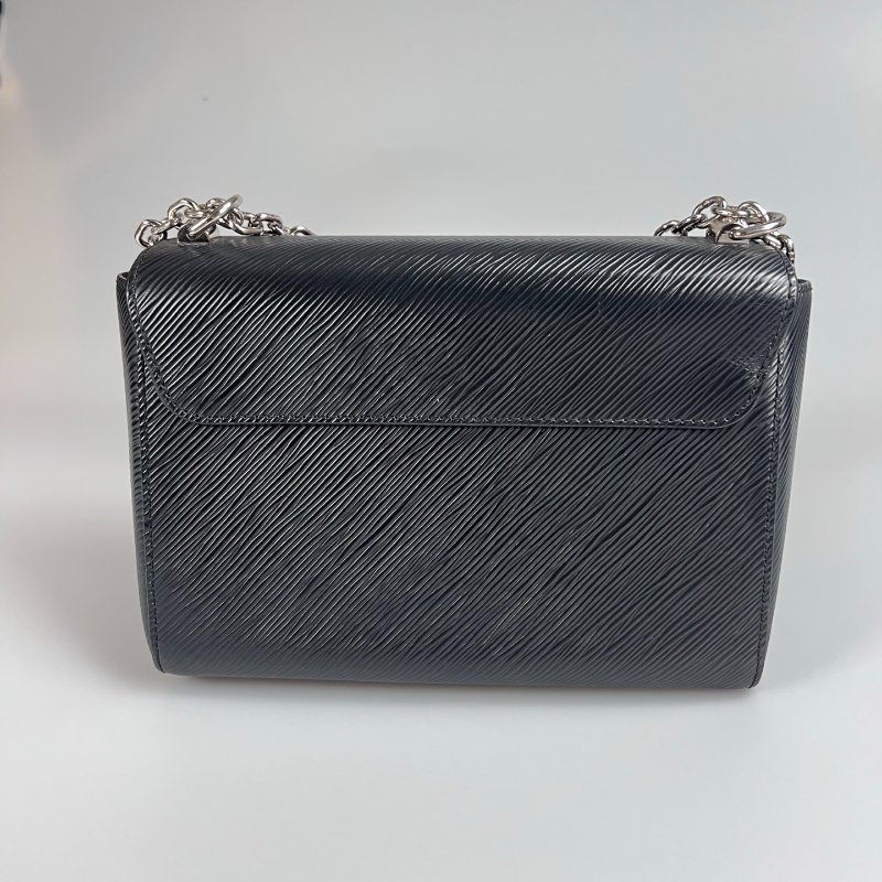 LV M21114 黑銀水波紋TWIST 包 MM-1