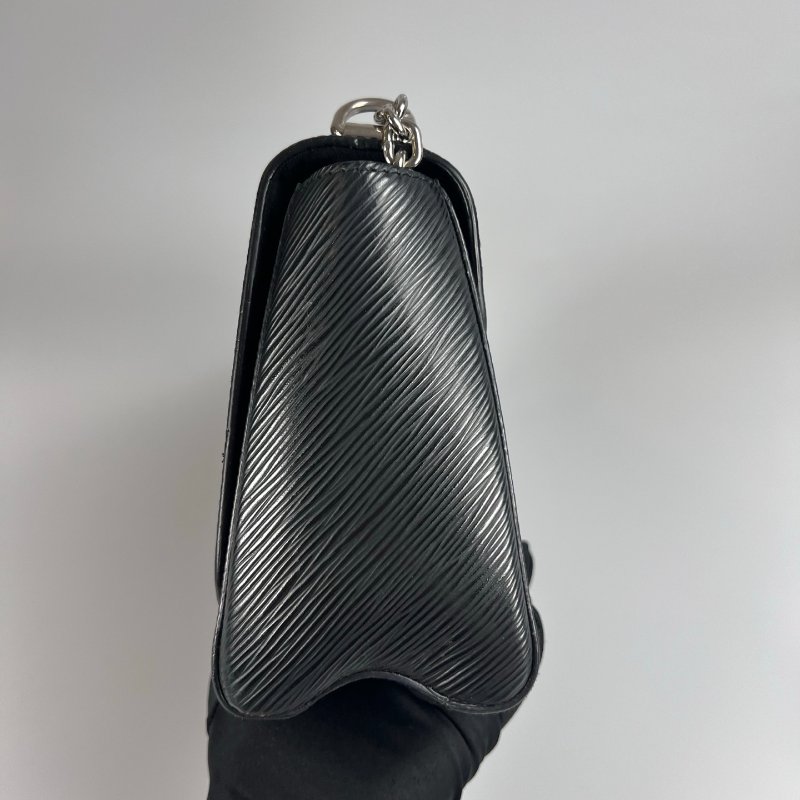 LV M21114 黑銀水波紋TWIST 包 MM-2