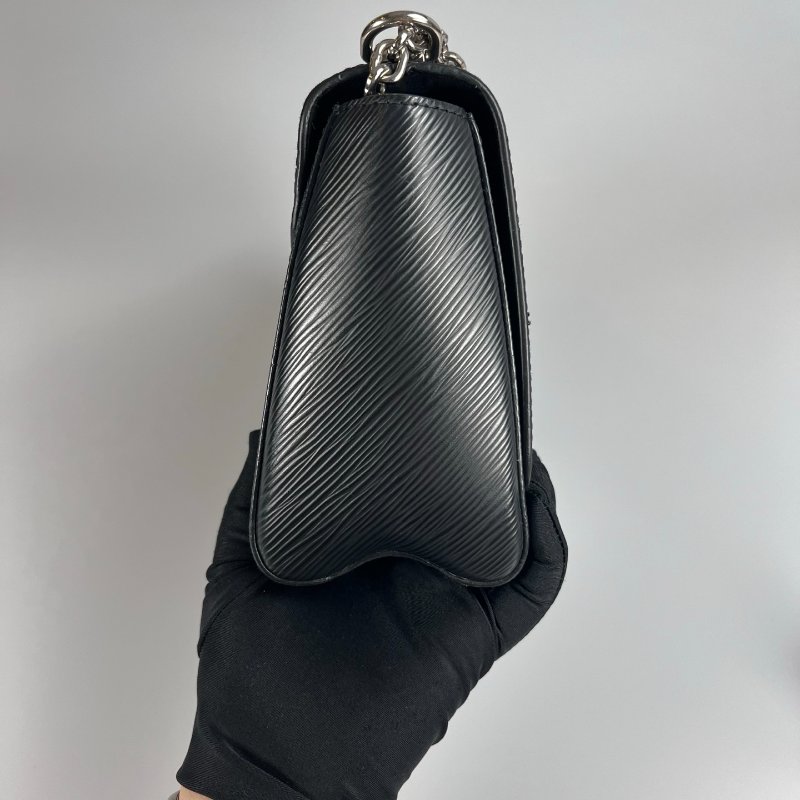 LV M21114 黑銀水波紋TWIST 包 MM-3