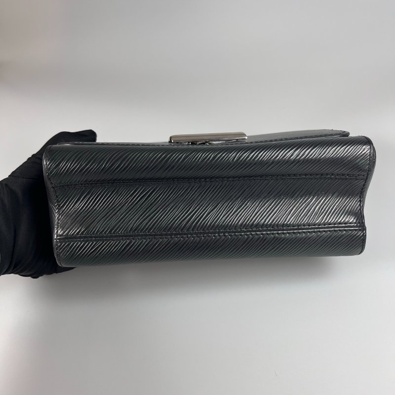 LV M21114 黑銀水波紋TWIST 包 MM-4