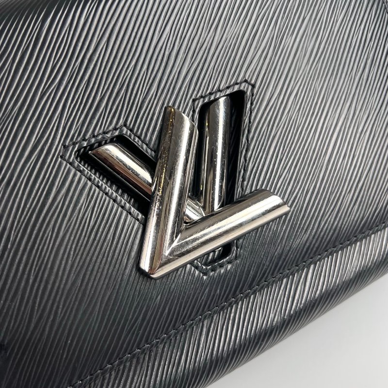 LV M21114 黑銀水波紋TWIST 包 MM-6