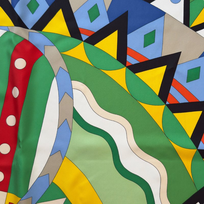 HERMES Cheval de Fete 90 慶典駿馬 絲巾-2