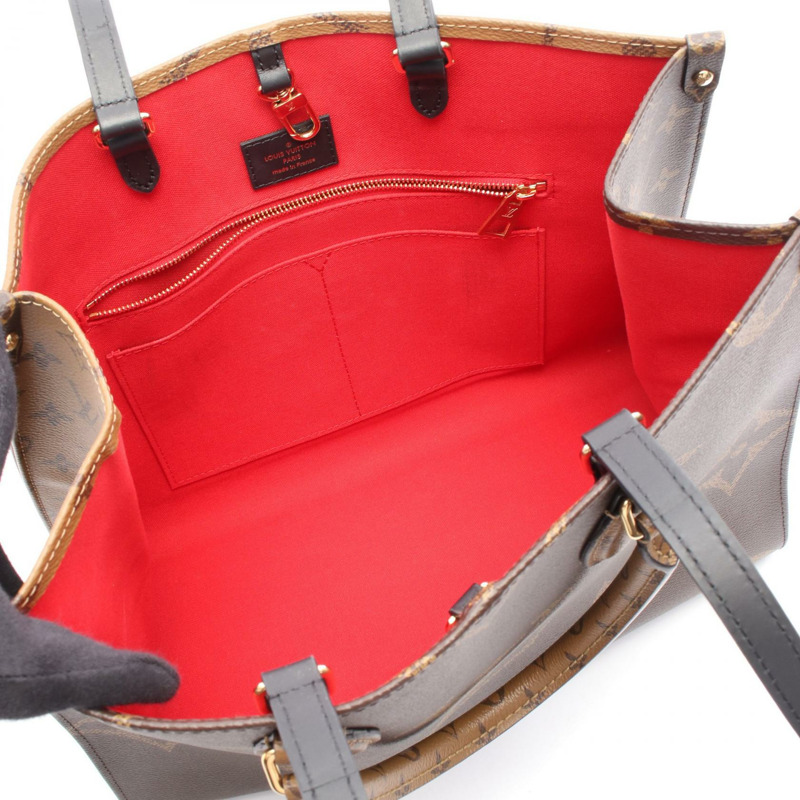 路易威登 On the Go MM 手提單肩包 M45321 Monogram Giant 反向 LV-2