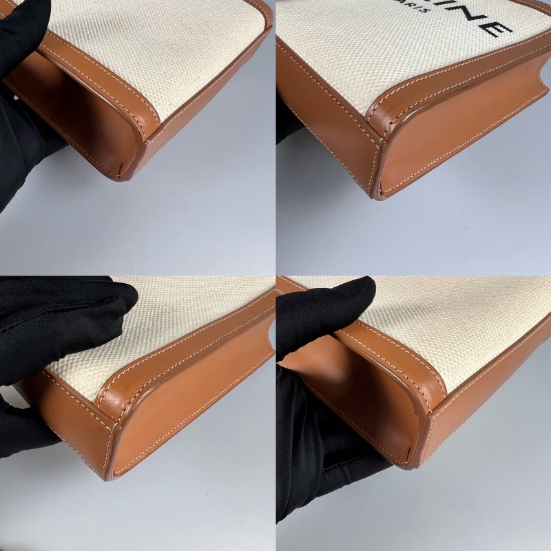 CELINE 白帆布琴譜包-8