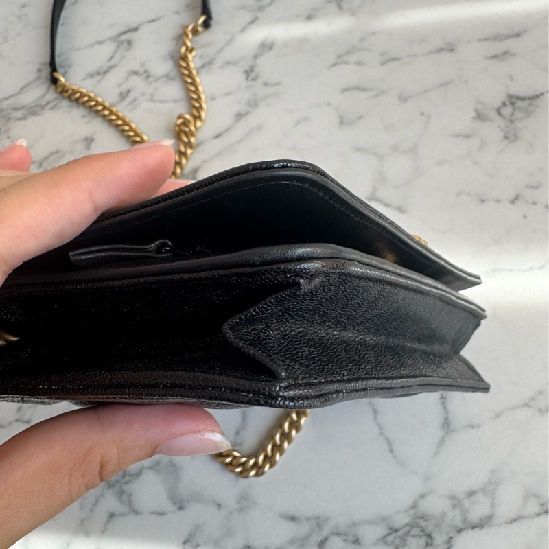 Chanel黑菱格金boy woc  價格漂亮😻-6