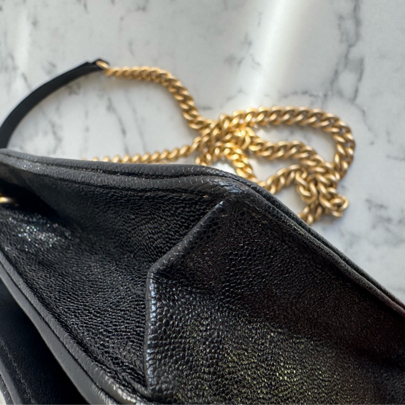 Chanel黑菱格金boy woc  價格漂亮😻-46