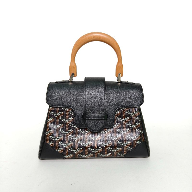 GOYARD SAIGON西貢Mini20黑色PVC肩背包-0