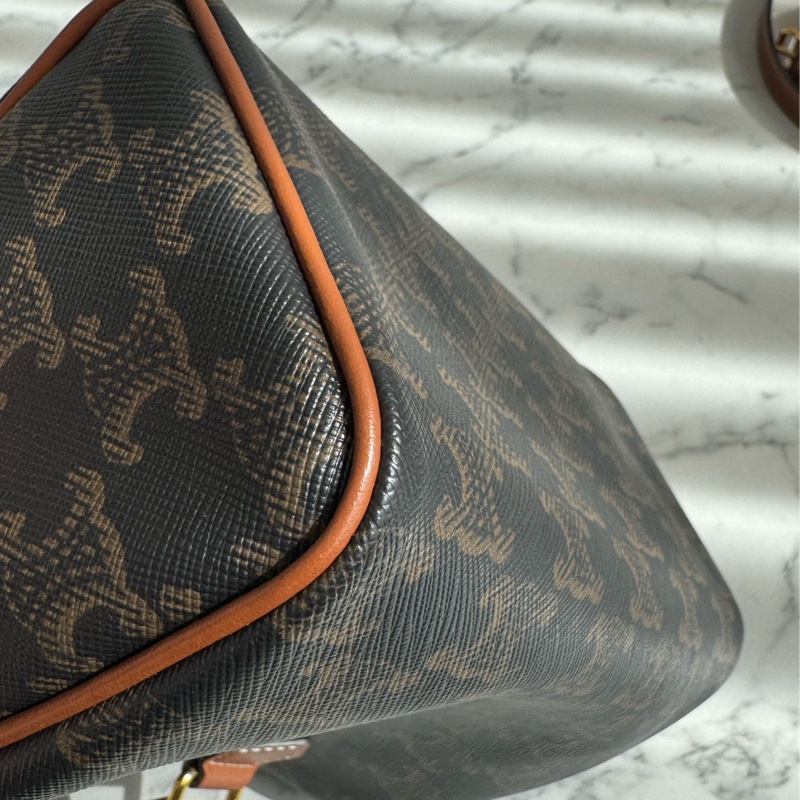 Celine凱旋門pvc波士頓包  必買款😍😍-10