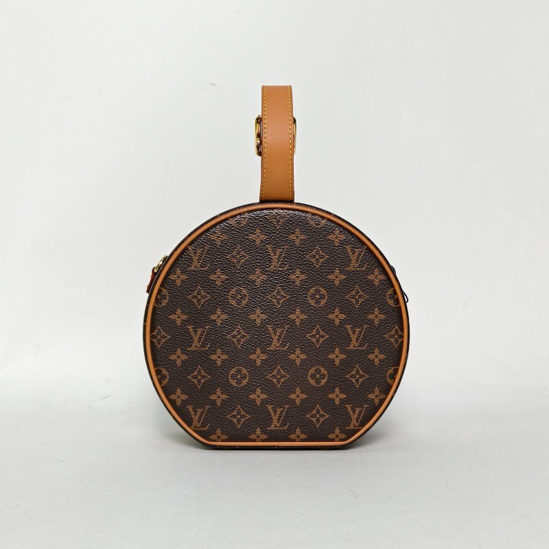 LOUIS VUITTON PETITEBOITECHAPEAU硬圓餅中號17.5老花PVC2018肩背包-2