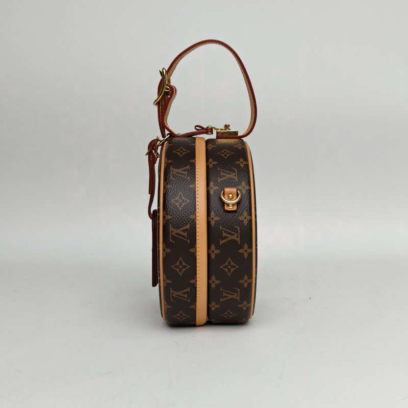 LOUIS VUITTON PETITEBOITECHAPEAU硬圓餅中號17.5老花PVC2018肩背包-1