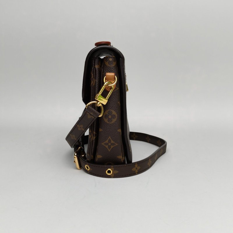 LOUIS VUITTON MetisPochette郵差包老花PVC金扣2020肩背包-1
