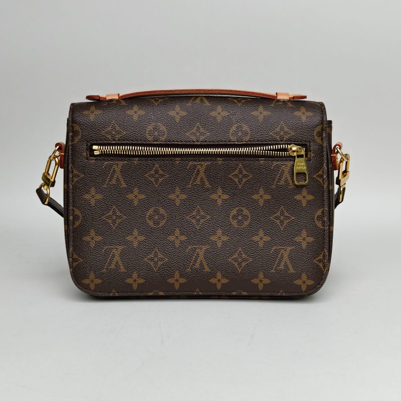 LOUIS VUITTON MetisPochette郵差包老花PVC金扣2020肩背包-2