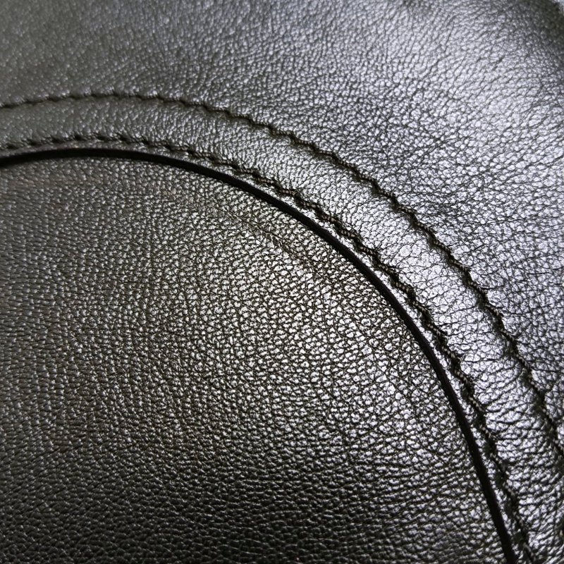 Chloé Pixie深綠色牛皮鉚釘單肩包 金色五金 可拆卸肩帶-10