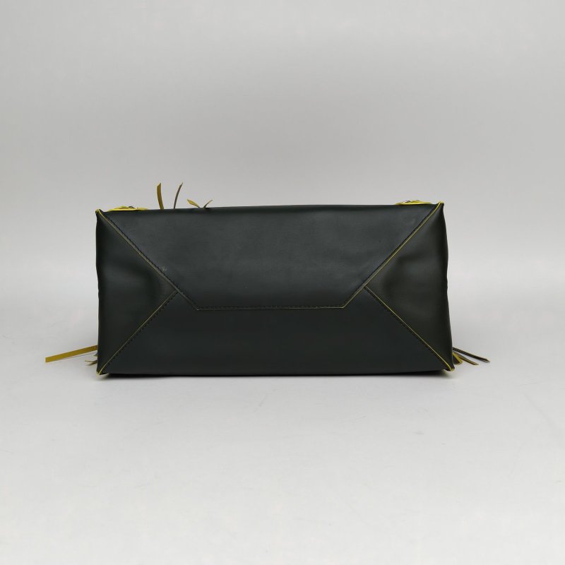 BALENCIAGA 拼色牛皮手提豎版托特包city系列機車包肩背包-4