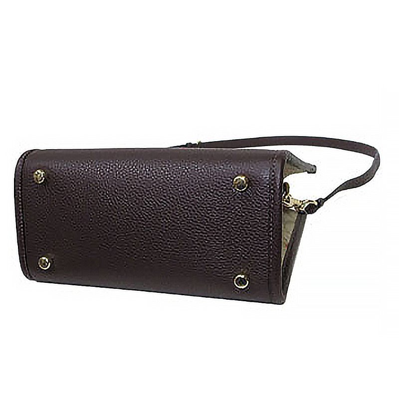 【COACH】印花拼接皮革托特包-愛心流星-2