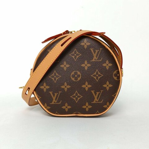 LOUIS VUITTON BOITECHAPEAUSOUPLE軟圓餅小號17PVC2020老花肩背包