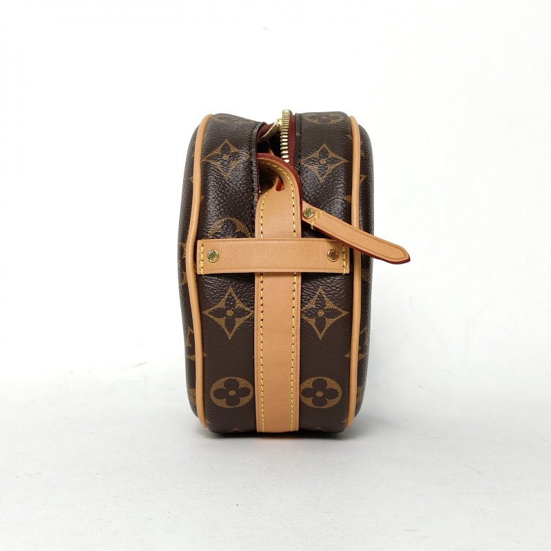 LOUIS VUITTON BOITECHAPEAUSOUPLE軟圓餅小號17PVC2020老花肩背包-3