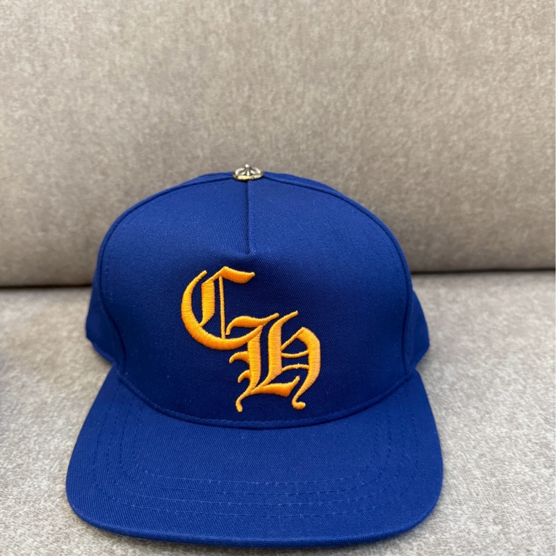 克羅心 藍黃 帽帽-3