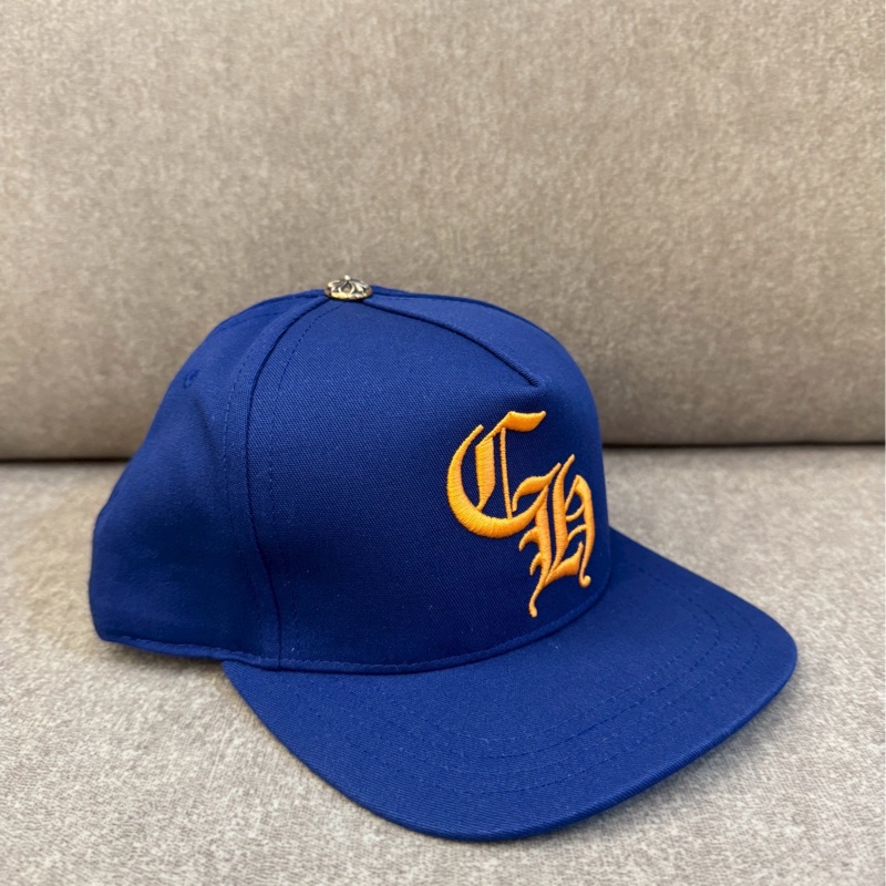 克羅心 藍黃 帽帽-4