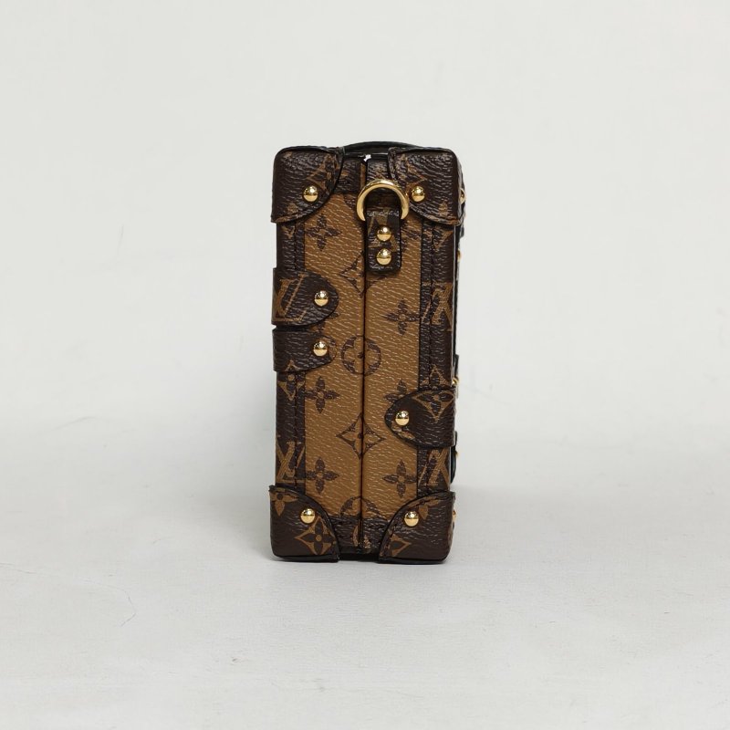 LOUIS VUITTON PETITEMALLE月光寶盒20老花PVC2019肩背包-3