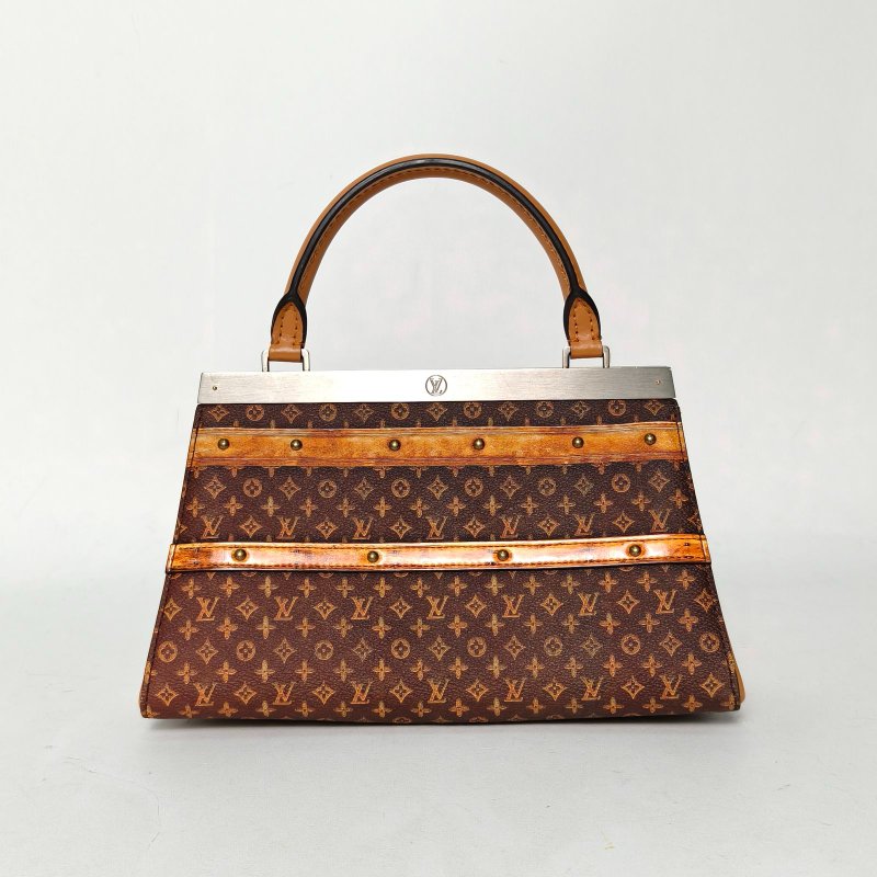 LOUIS VUITTON 圖案PVC2018Cityframe伊勢丹楓葉限定手袋夾子包肩背包-2