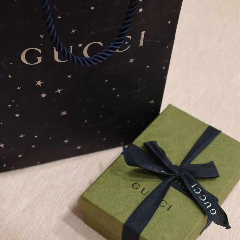✨【出售】GUCCI 經典 GG 壓紋三折短夾|完整配件|九成新 ✨-5