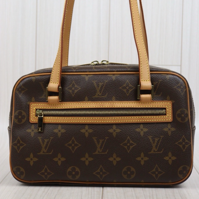 LV 開口笑手提肩背包(中款)-1