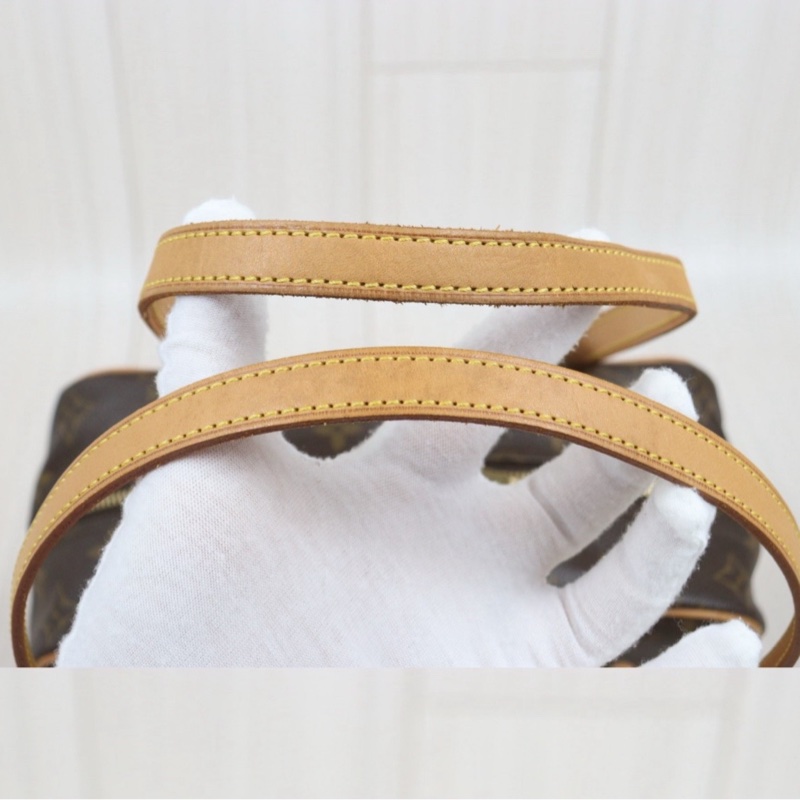 LV 開口笑手提肩背包(中款)-5