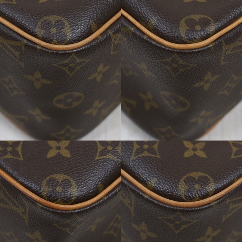 LV 開口笑手提肩背包(中款)-8