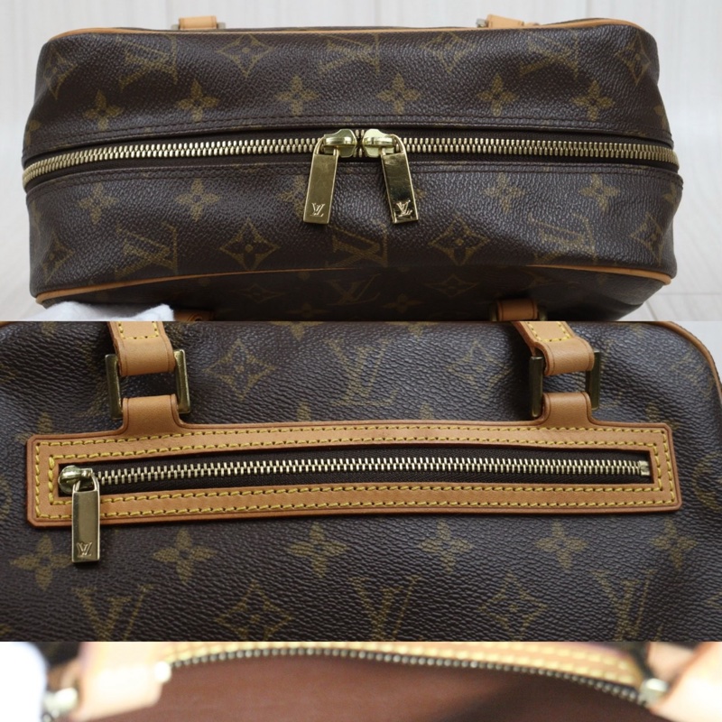 LV 開口笑手提肩背包(中款)-9