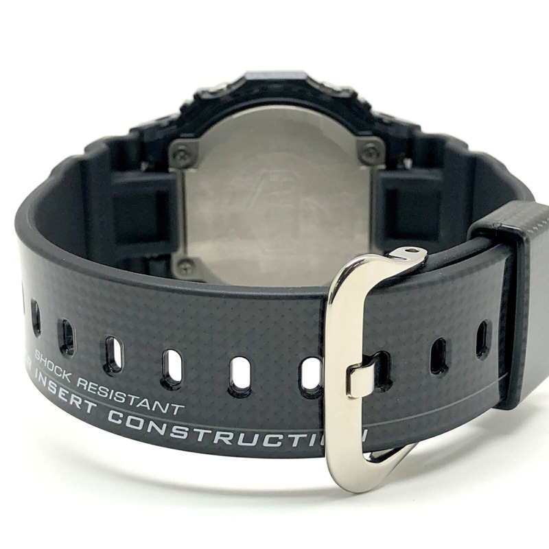 卡西歐 G-SHOCK GW-S5600-1 RM 系列電波太陽能手錶,配備 Tough Solar 太陽能動力系統、六局電波接收功能、黑色鏤空錶圈和碳纖維錶帶。 2010 年 6 月發布。可在 Mikunigaoka 商店購買。 ITKQ460AFTM8。-5