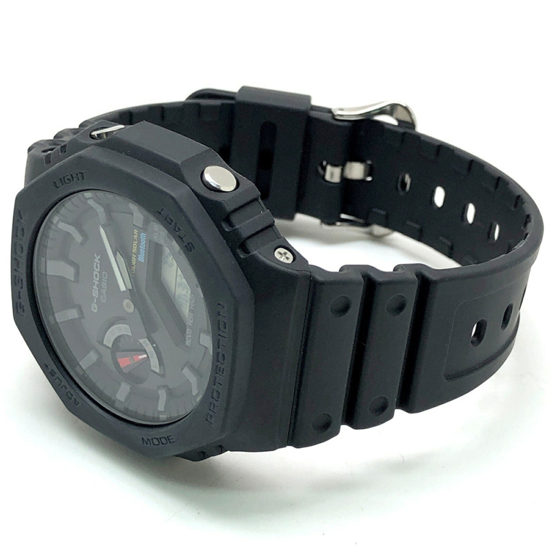 卡西歐 G-SHOCK GA-B2100-1A 強韌太陽能手錶,配備藍牙、手機連接、雙 LED 照明、碳纖維核心防護結構、八角形錶殼,橡木黑配色。 2022 年 5 月發布。可在 Mikunigaoka 商店購買。產品代碼:IT4Y2WFPIXJM。-4