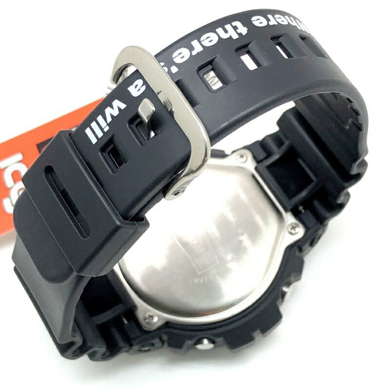卡西歐 G-SHOCK DW-6900BSK-9 手錶,高田道場與櫻庭和志合作款,限量版型號 SAKU39,KSEL 字樣,2001 年發售,三國丘店,IT30L9ZMO61I-6
