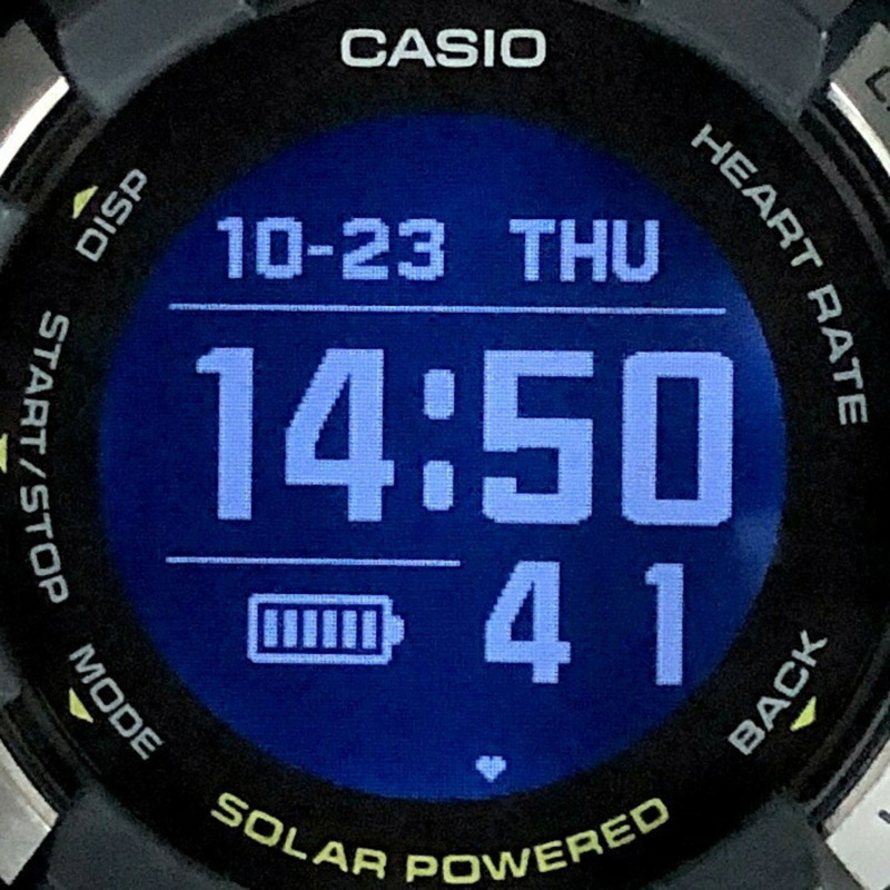 卡西歐 G-SHOCK G-SQUAD 智慧手錶 GBD-H1000-1A7,配備藍牙、GPS、光學感測器、加速度計、心率監測、USB 充電、太陽能輔助充電和 FIRSTBEAT 訓練分析功能。 2020 年 5 月發布。可在 Mikunigaoka 商店購買。 ITCOQ0ECIQJ4-7