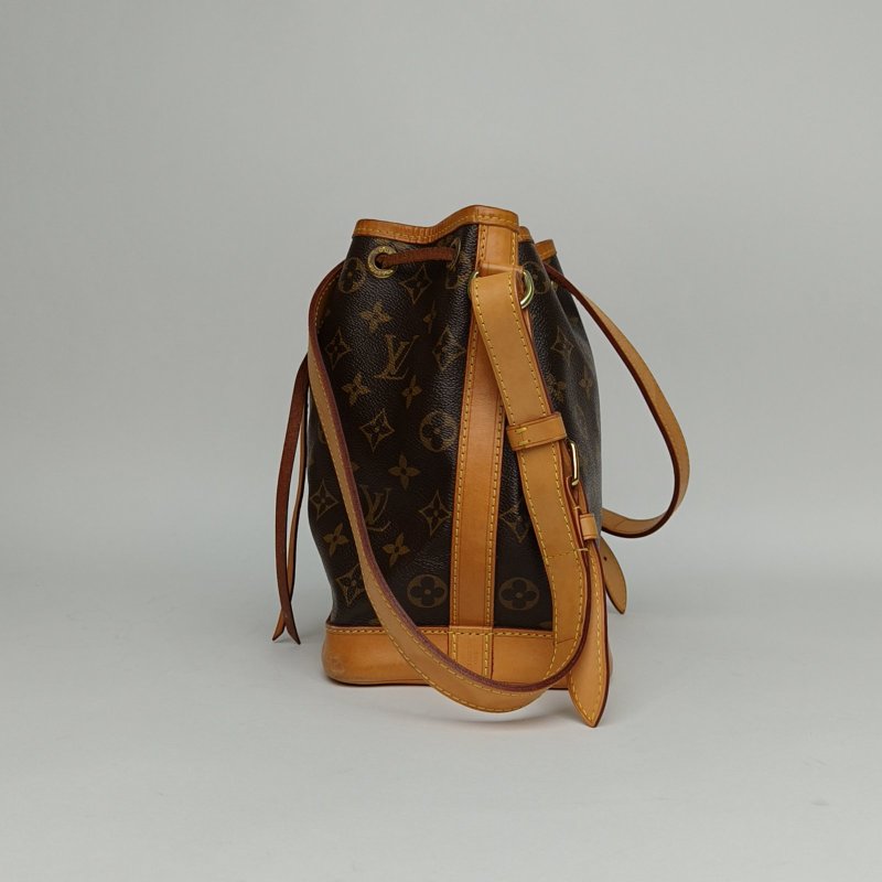 LOUIS VUITTON NOÉ水桶包BB22老花PVC金扣2015肩背包-1