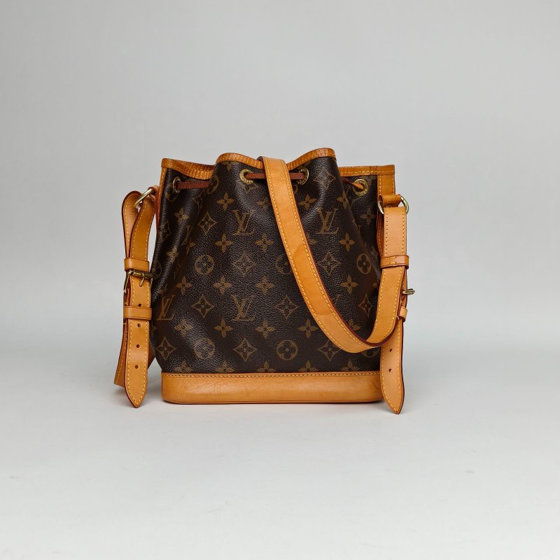 LOUIS VUITTON NOÉ水桶包BB22老花PVC金扣2015肩背包-2