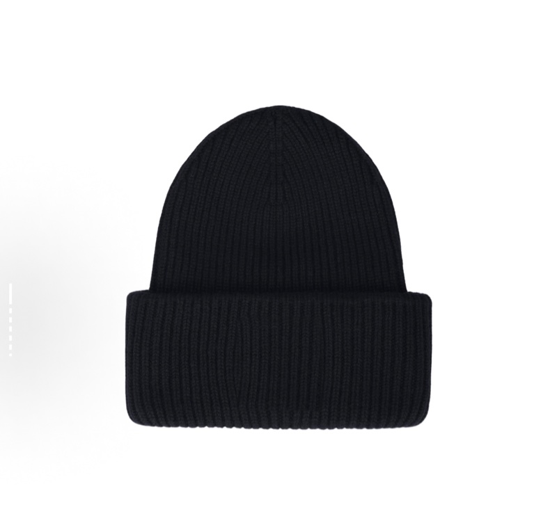 全新 Chanel 絨線帽 Jennie同款 黑色-6