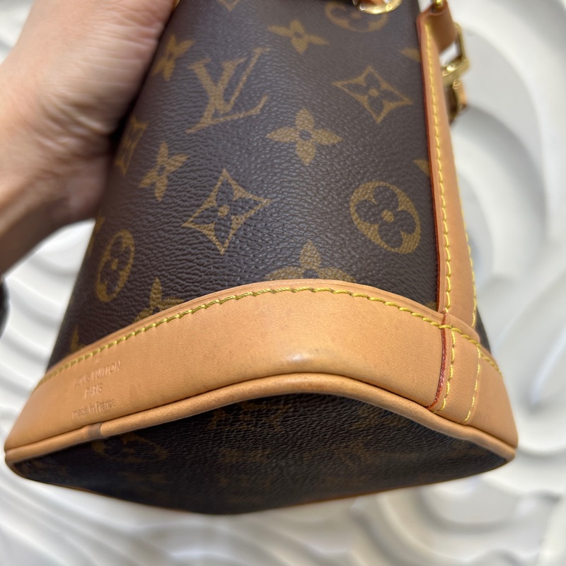 LV 原花Nano Noe束口手提斜背包-11