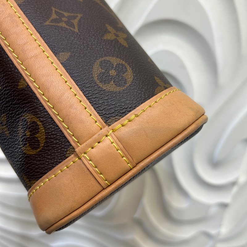 LV 原花Nano Noe束口手提斜背包-12