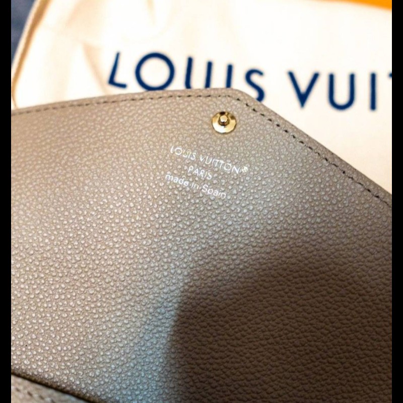 LV Sarah錢包 斑鳩灰色/奶油色 （Louis Vuitton）-9