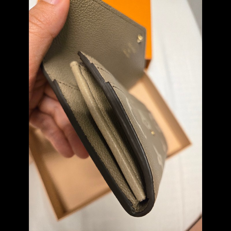 LV Sarah錢包 斑鳩灰色/奶油色 （Louis Vuitton）-10