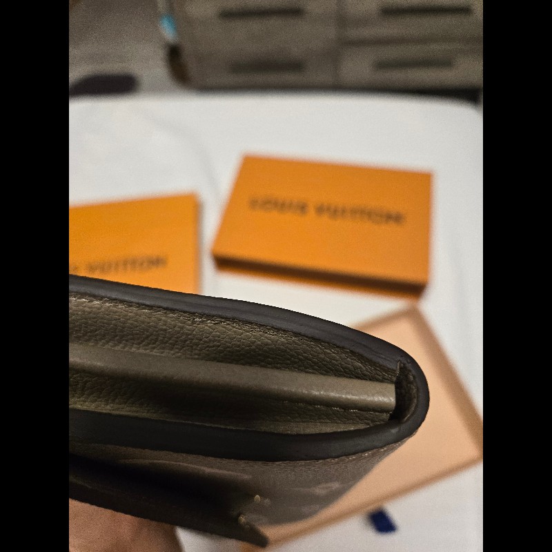 LV Sarah錢包 斑鳩灰色/奶油色 （Louis Vuitton）-12