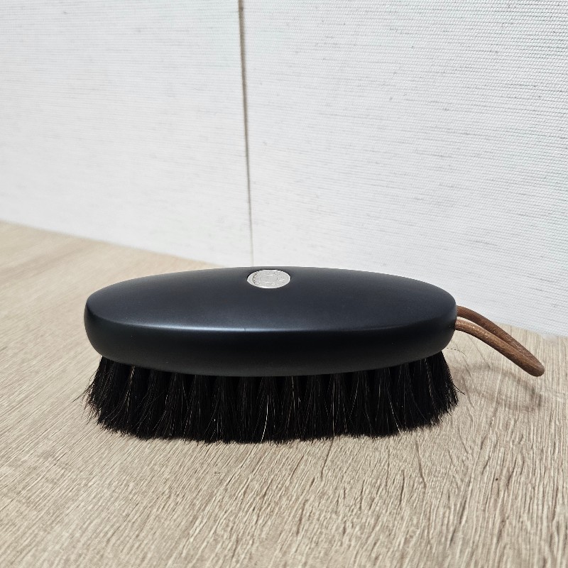 [少見好物❣️] Hermes山毛櫸木馬毛鞋刷-1