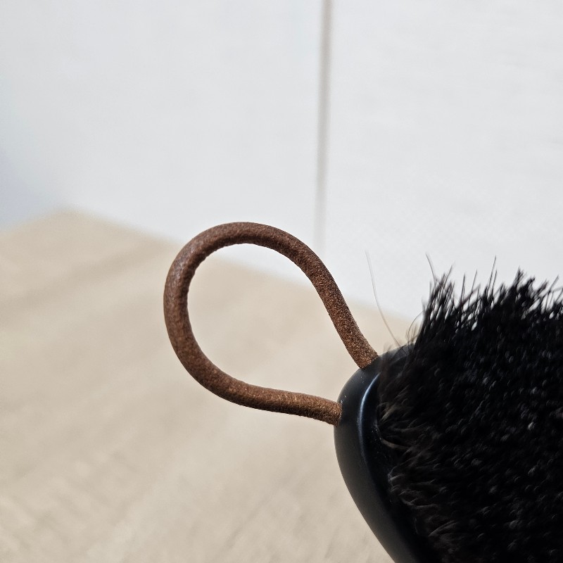 [少見好物❣️] Hermes山毛櫸木馬毛鞋刷-12