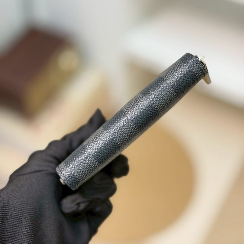 🏷LV.黑棋盤格卡夾零錢包 N63076-12