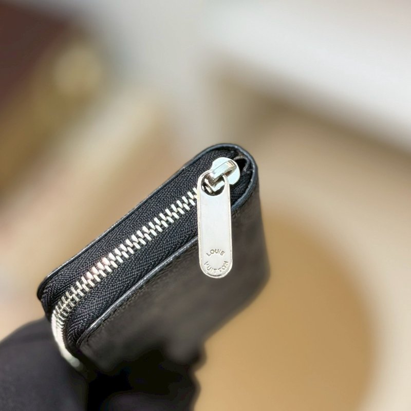 🏷LV.黑棋盤格卡夾零錢包 N63076-14